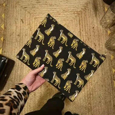 Pochette "léopard"